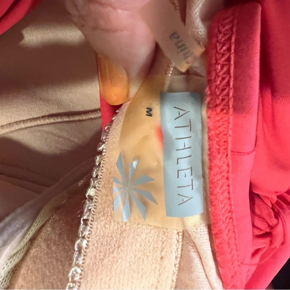 Athleta Ember Orange Kokomo Swim Dress size medium - Picture 12 of 13